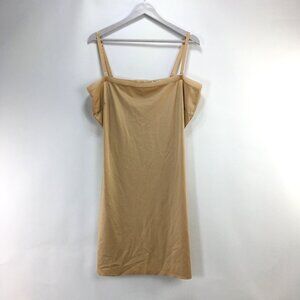Spanx Simplicity Nude Shaping Slip Dress Convertible Strapless Size 3X